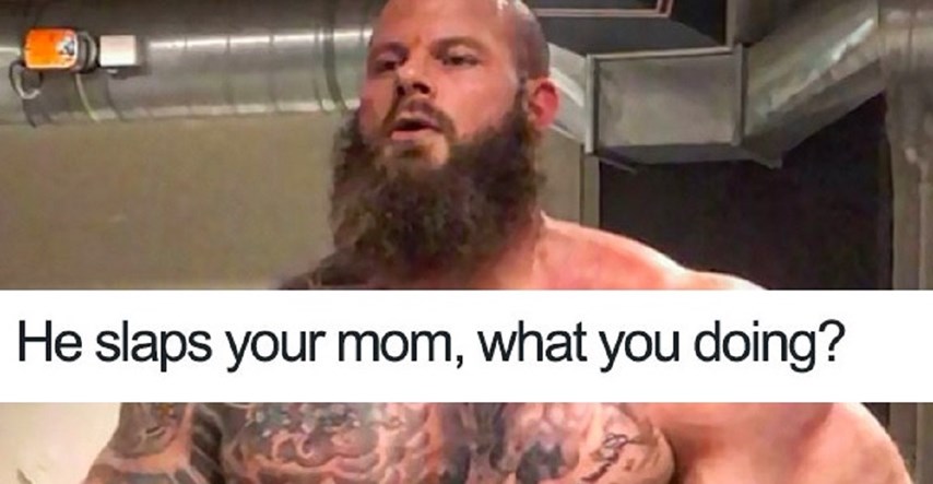 Bodybuilder saznao da je postao meme na internetu, njegova reakcija je hit
