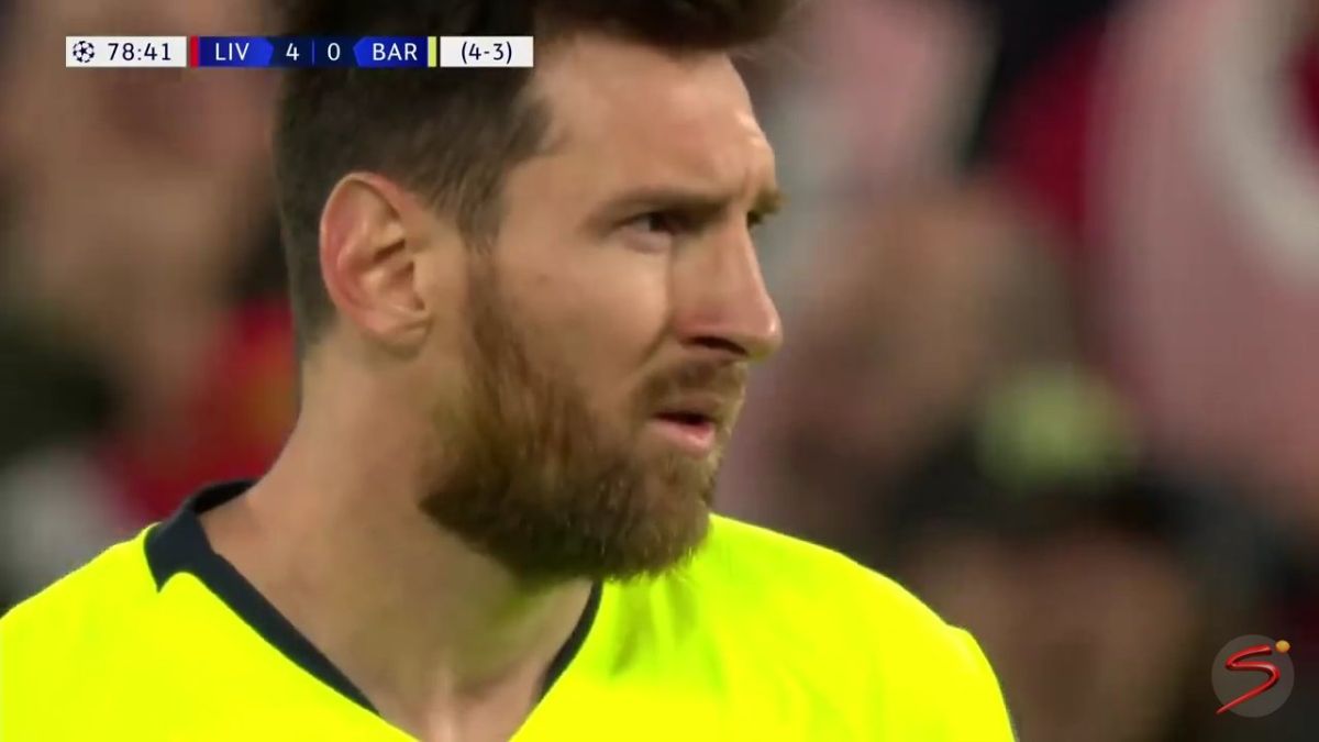 Pogledajte Messijev izraz lica nakon Liverpoolovog gola za finale