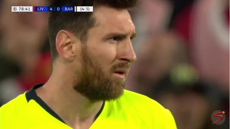 Pogledajte Messijev izraz lica nakon Liverpoolovog gola za finale