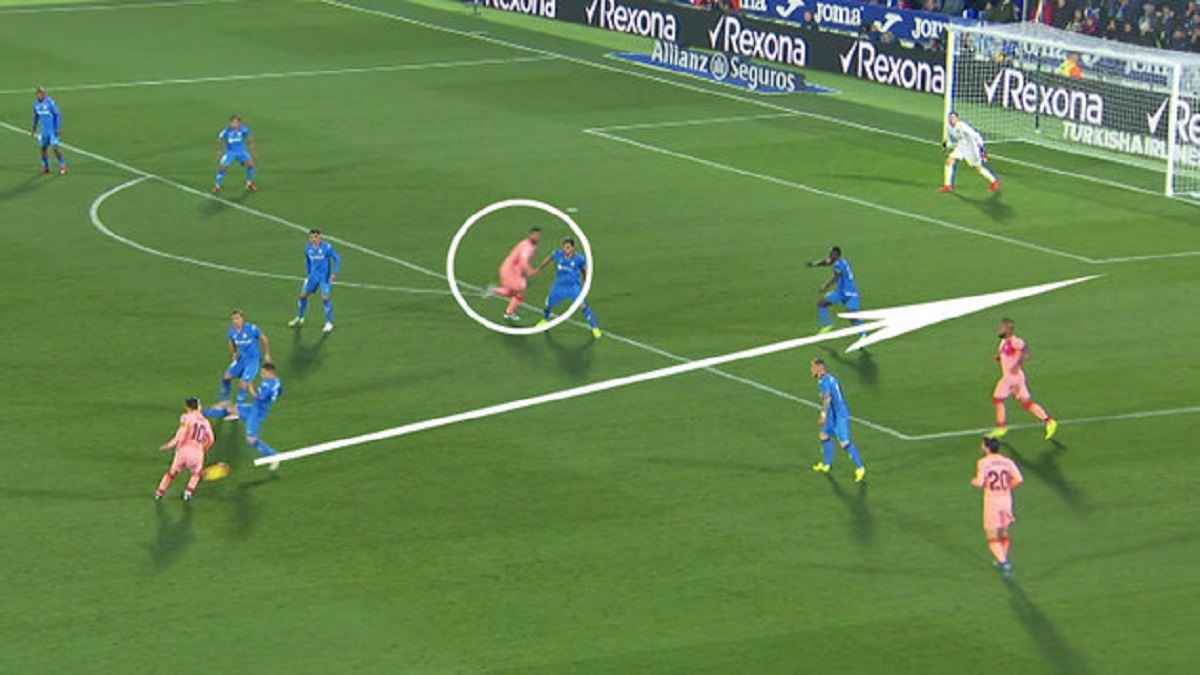 Magični Messi: Jednim potezom izbacio pet suparnika