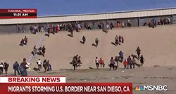 Migranti pokušali nasilno ući u SAD iz Meksika, policija zatvorila granicu