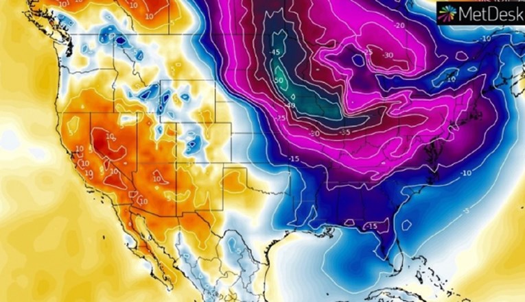 U SAD stižu temperature od -50°C. Chicago će biti hladniji od Antarktike