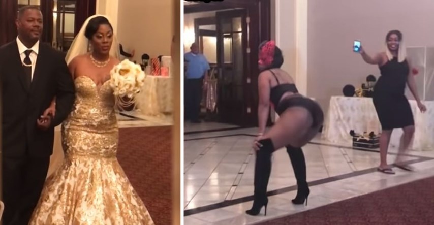 VIDEO Mlada na vjenčanju skinula vjenčanicu i iznenadila mladoženju