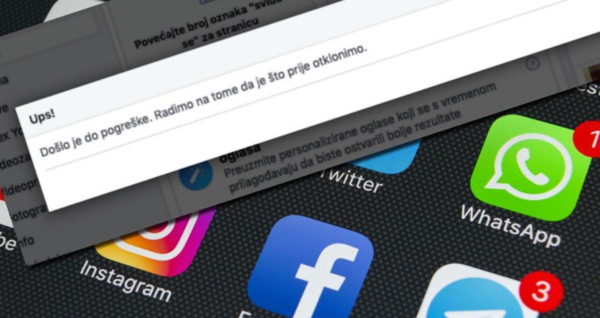 Jeste li imali problema s Instagramom?