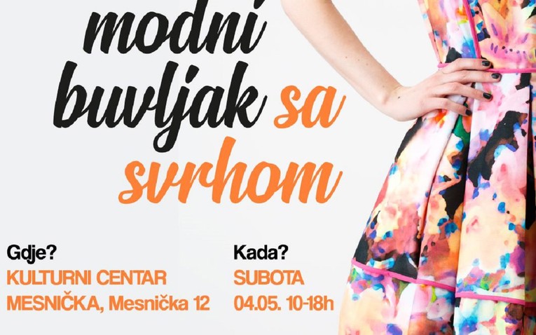 Sutra u Zagrebu: Modni buvljak sa svrhom