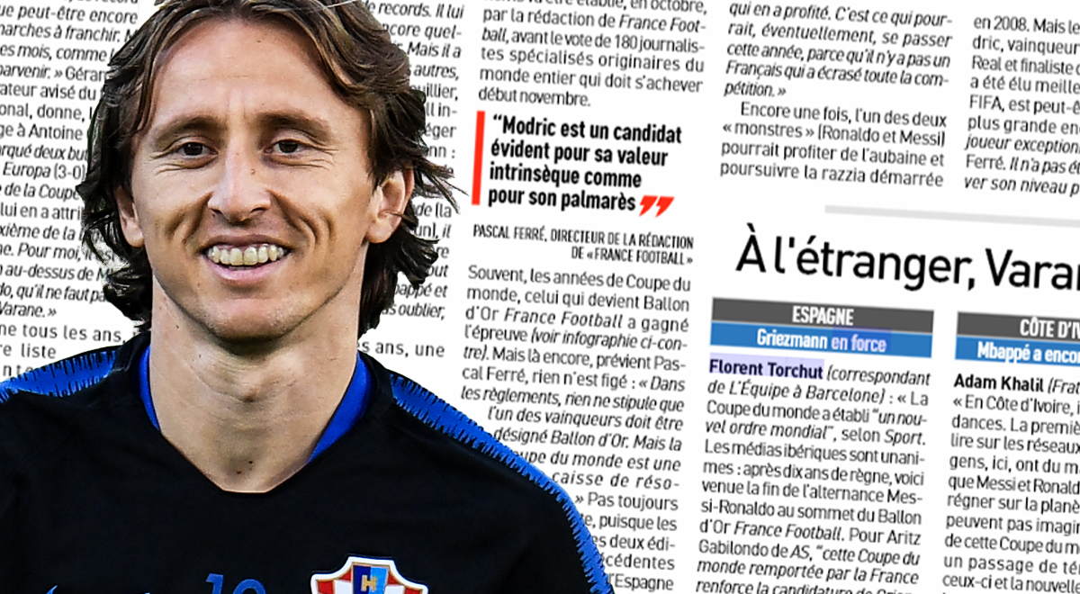 Urednik France Footbala: Modrić je ozbiljan kandidat za Zlatnu loptu