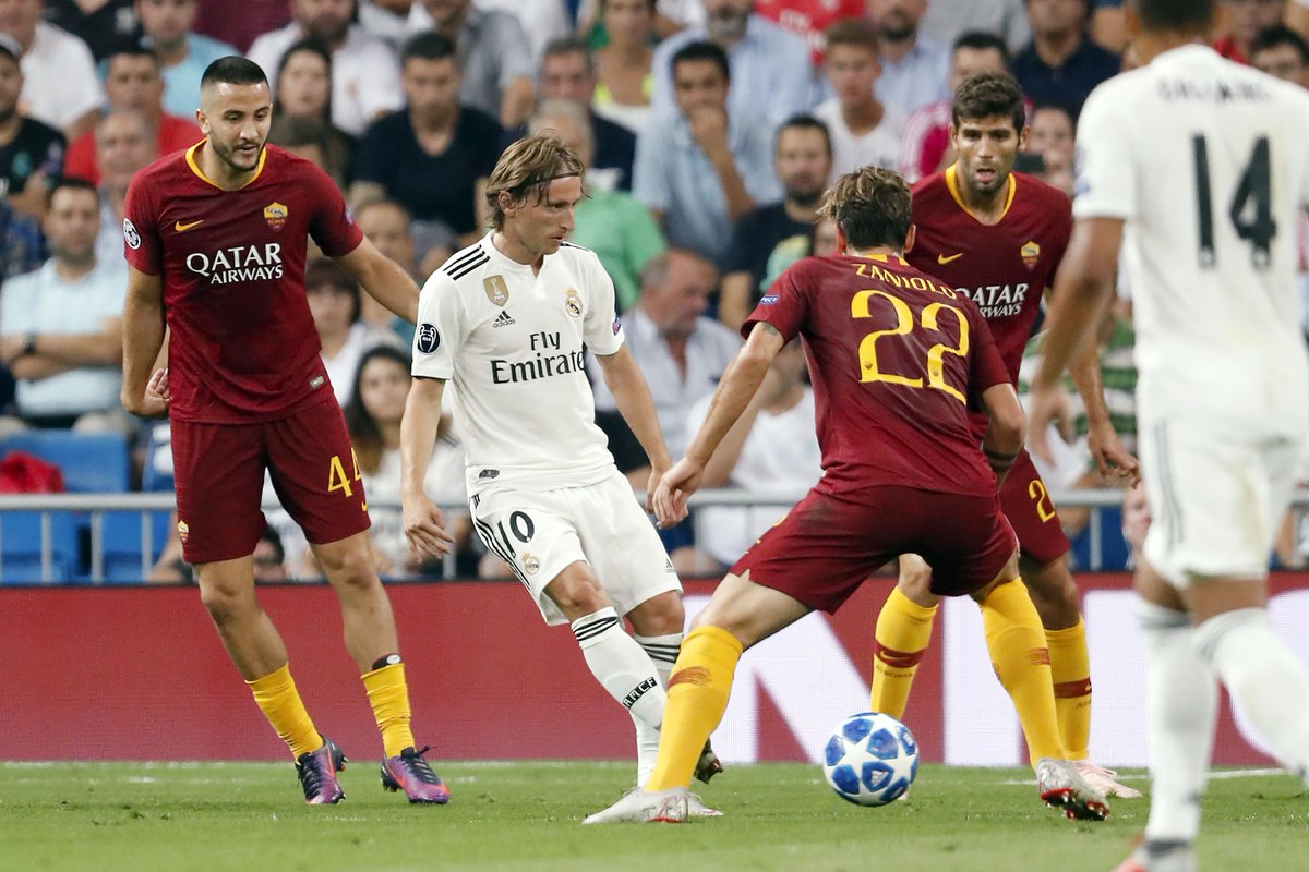 ROMA - REAL 0:2 Domaći se ispromašivali, Modrić i društvo to skupo naplatili