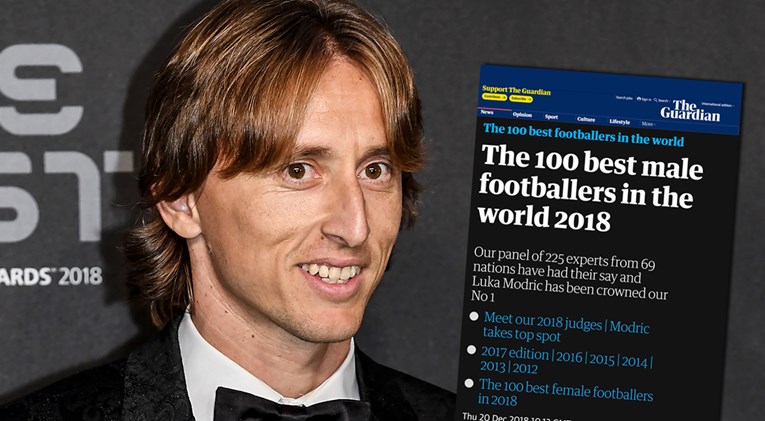 Modrić je nedodirljiv: I Guardian ga proglasio najboljim svjetskim nogometašem