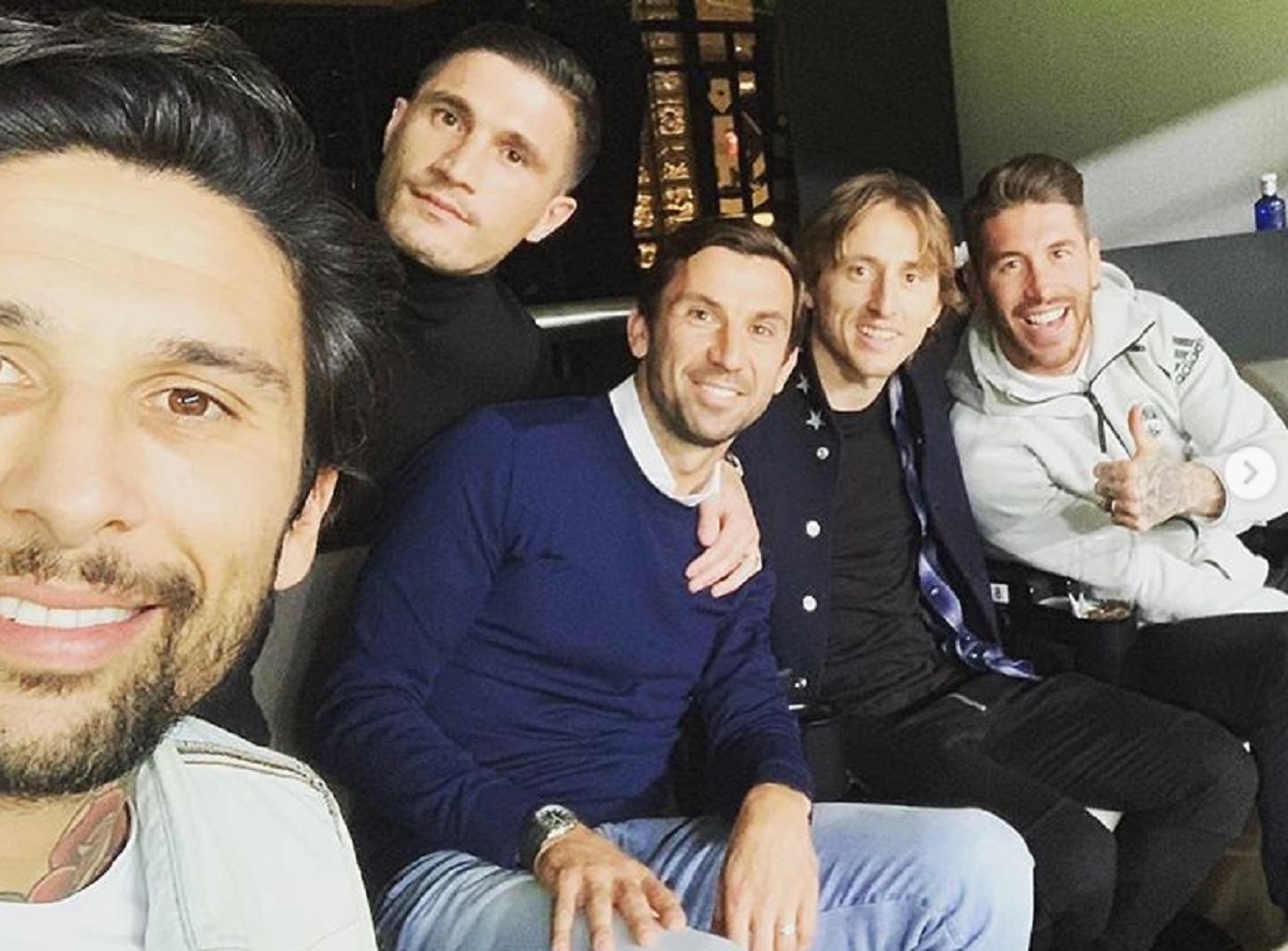 Modrić sa Srnom i Ramosom uživao u Superclasicu
