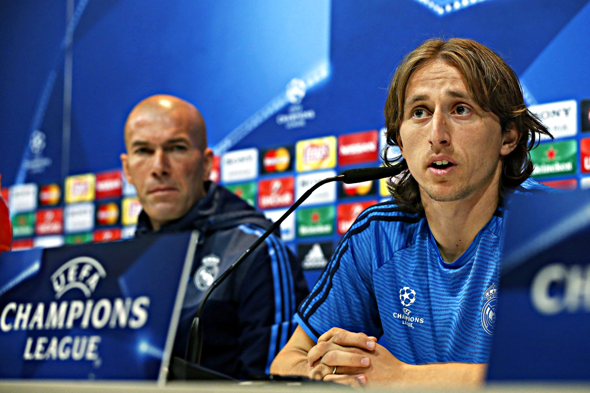 MODRIĆ SE OPROSTIO OD ZIDANEA "Gospodine, velika je bila privilegija učiti od vas"