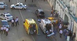 VIDEO Taksi se zabio u navijače u centru Moskve, sedam ozlijeđenih