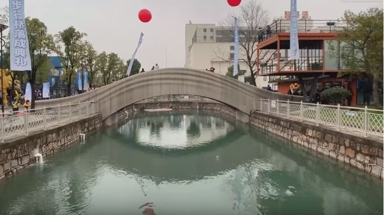 Otvoren najduži pješački most na svijetu izgrađen tehnologijom 3D tiskanja