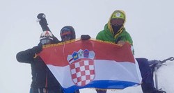 Hrvati osvojili Mont Blanc pa s vrha poslali podršku Vatrenima