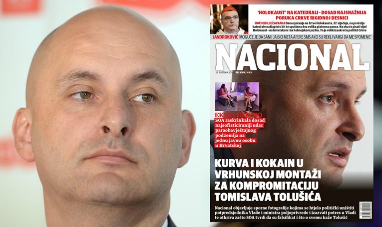 Nacional: Tolušića se planiralo uništiti montažom s prostitutkom i kokainom