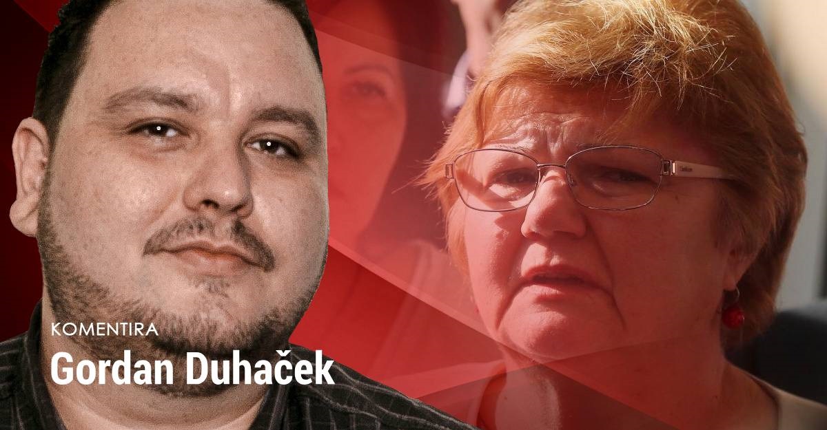 Ministrice Murganić, vaše suze su beskorisne. Radite svoj posao ili se maknite