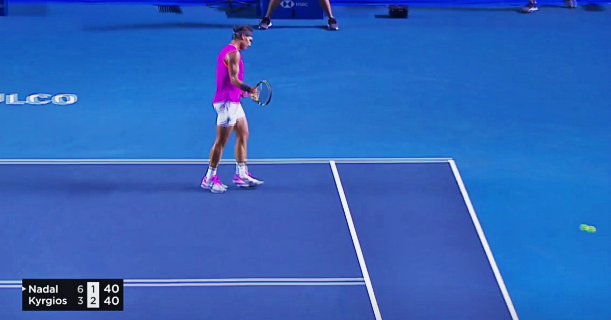 VIDEO Pogledajte poen Kyrgiosa kojem se naklonio i Nadal