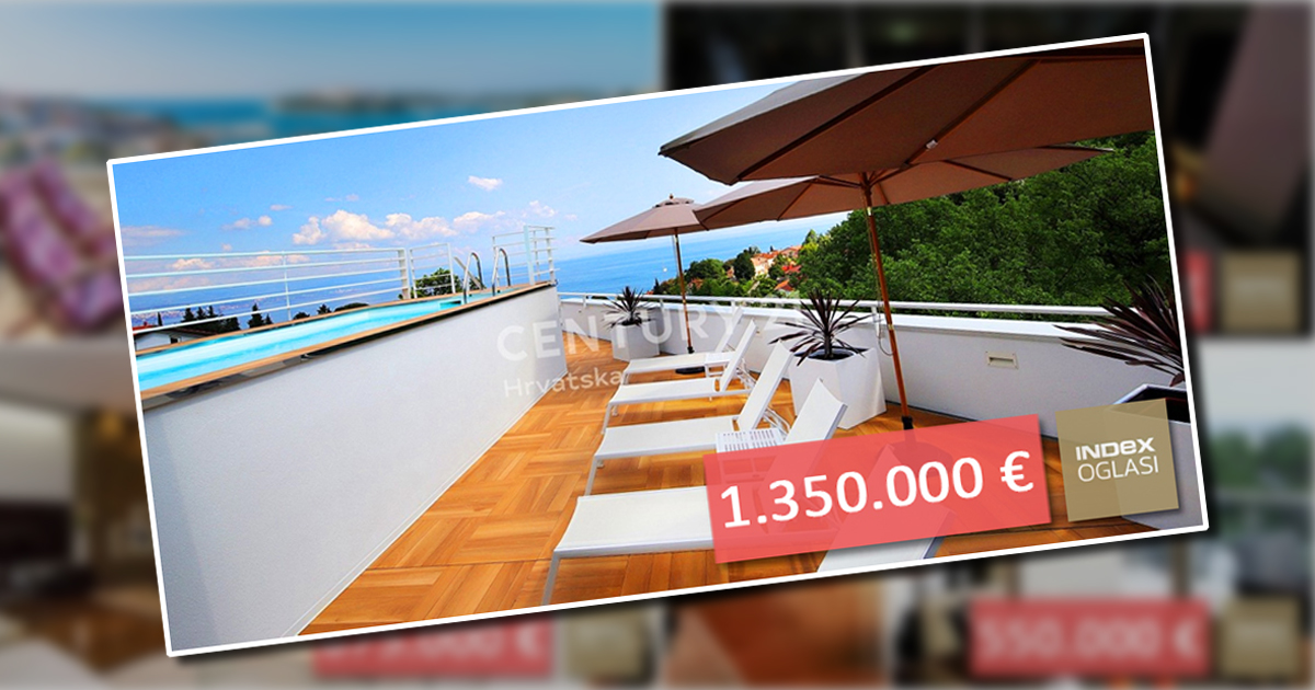 Ovako izgleda čisti luksuz: Pronašli smo najskuplje penthouse u Hrvatskoj