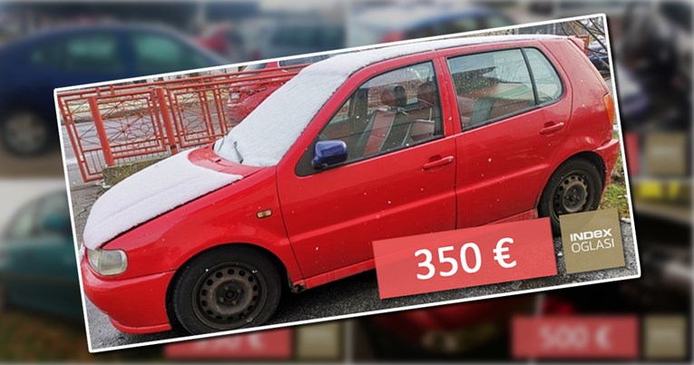 Najjeftinije automobile na Index Oglasima možete kupiti već za 350 eura