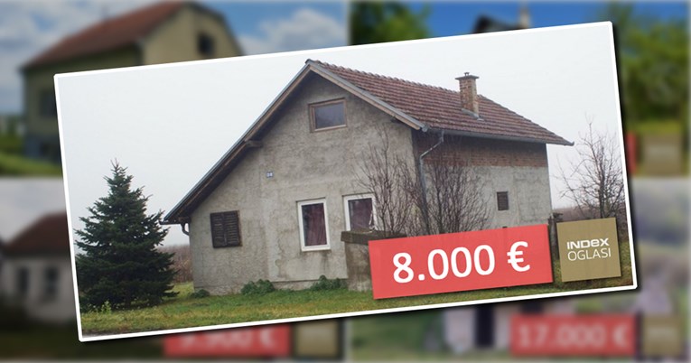 Ovo su najjeftinije kuće u Hrvatskoj, jedna se prodaje za samo 8 tisuća eura
