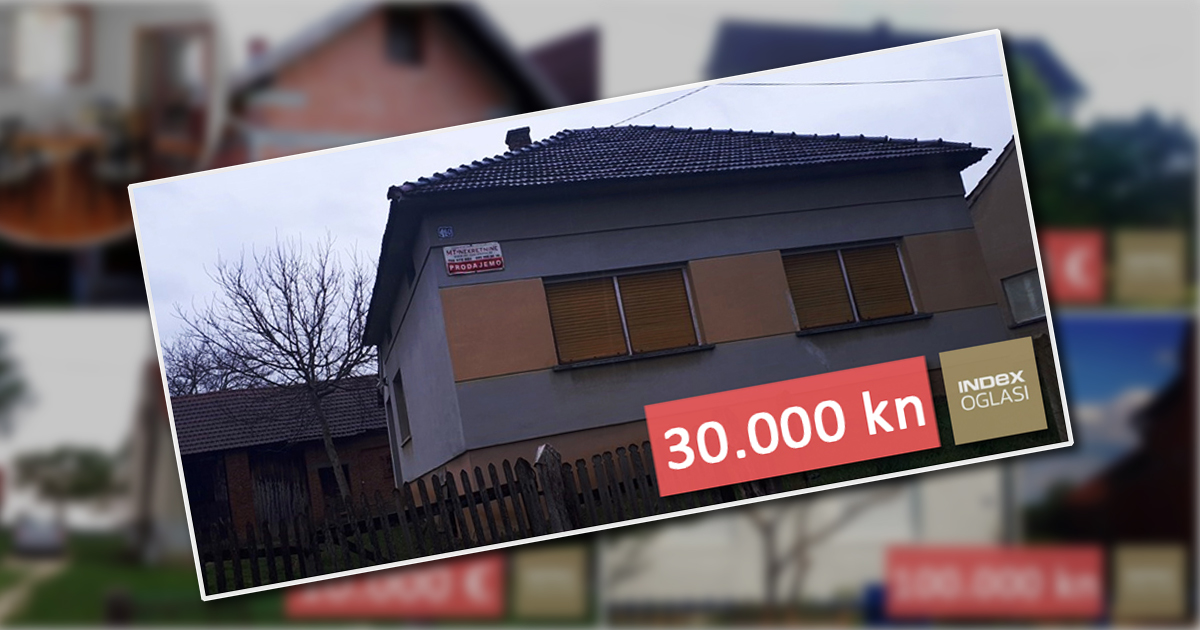 Pronašli smo najjeftinije kuće u Hrvatskoj, jedna se prodaje za samo 30 tisuća kuna