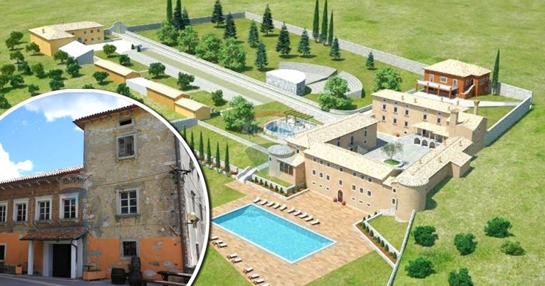 Pogledajte baroknu palaču u Istri koja se prodaje za manje od milijun eura