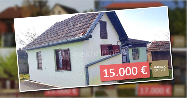 Najjeftinije kuće u Hrvatskoj prodaju se već za 15 tisuća eura