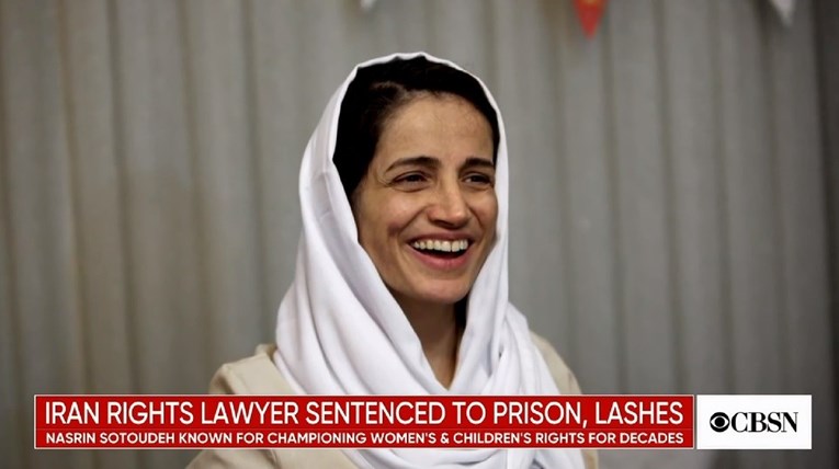 Iranska odvjetnica za ljudska prava osuđena na 38 godina i 148 udaraca bičem?