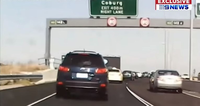 VIDEO Malo ju je dijelilo od smrti: Pogledajte što je ženi palo na automobil