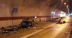 Zbog teške prometne nesreće zatvoren tunel kraj Makarske