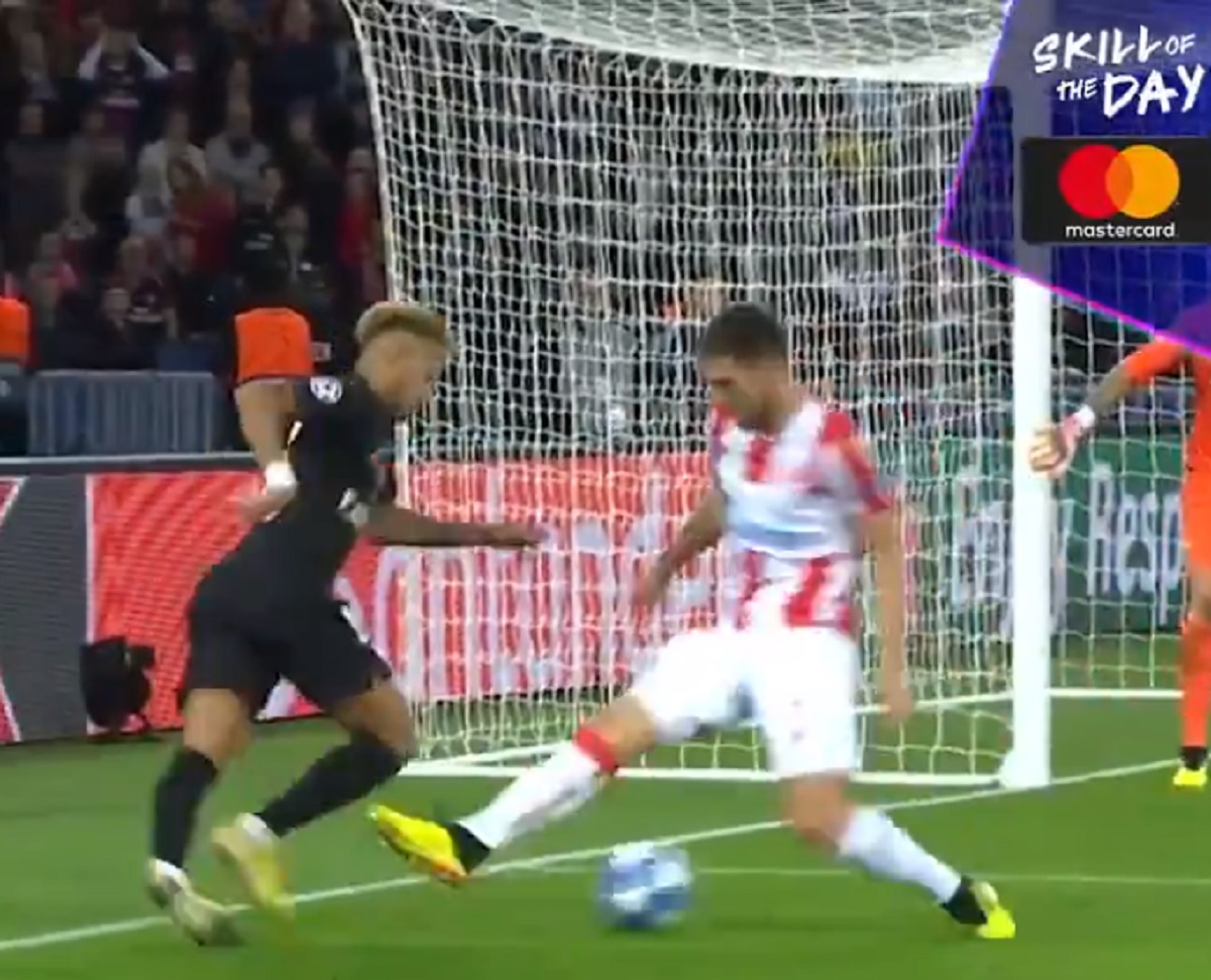 I UEFA se divi Neymaru: Pogledajte što je napravio nesretnom Zvezdinom igraču