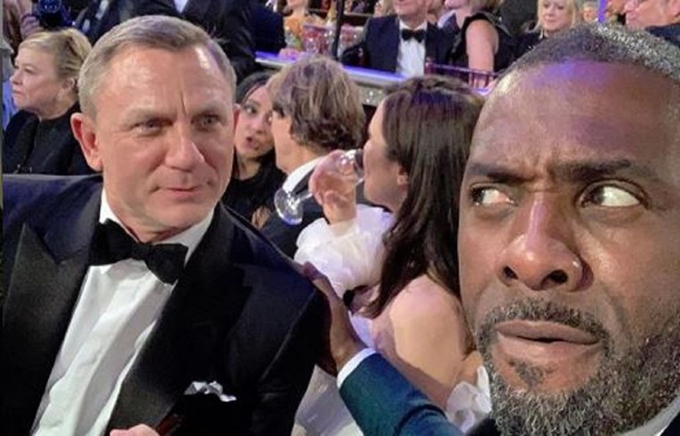 Idris Elba podijelio "neugodnu" fotku s Danielom Craigom sa Zlatnih globusa