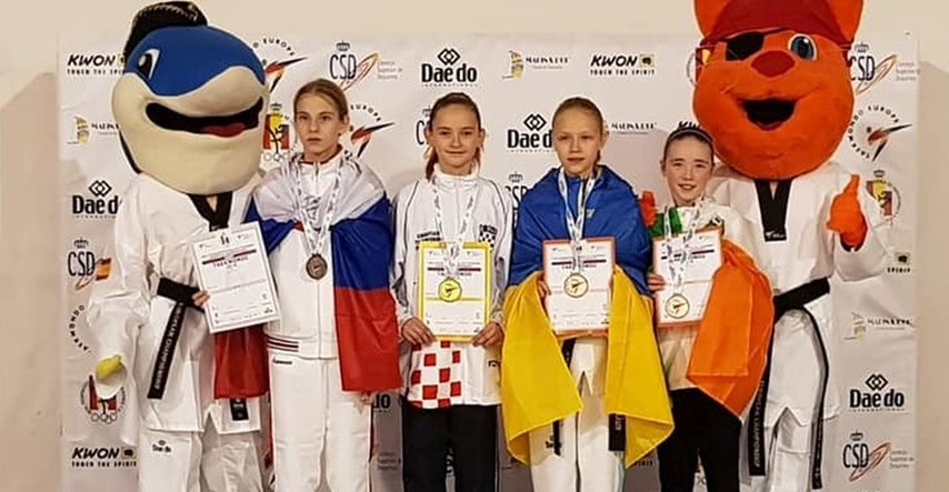 Nika Karabatić prvakinja Europe u taekwondou