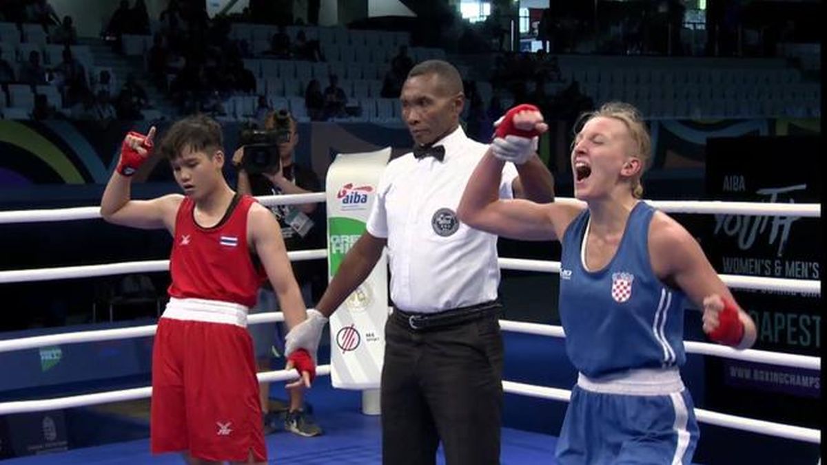 Boksačica Nikolina Čačić osvojila srebro u Budimpešti