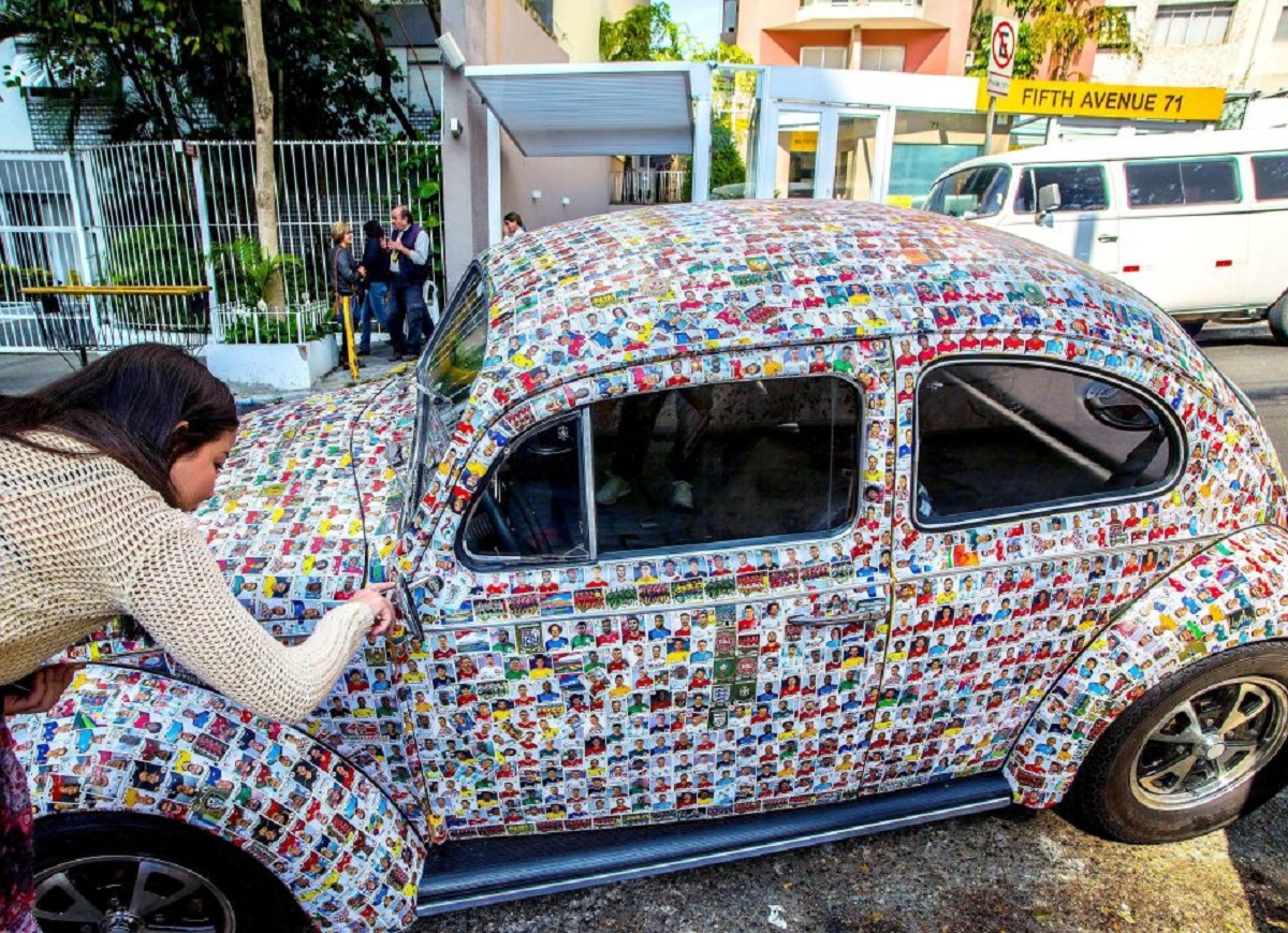 GROZNICA SVJETSKOG PRVENSTVA Brazilac svoju Bubu oblijepio s 15 tisuća Panini sličica