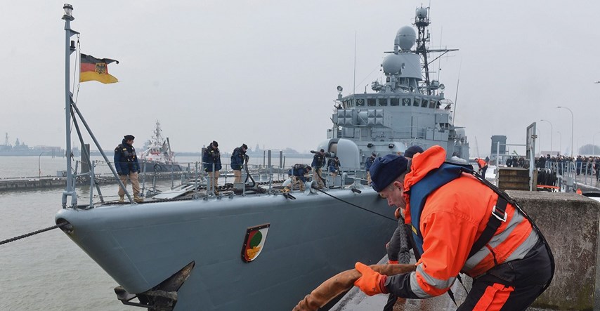 Njemačka se privremeno povlači iz pomorske misije EU-a na Mediteranu