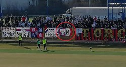 Torcida u Zaprešiću izvjesila transparent sa znakom navijača Benfice
