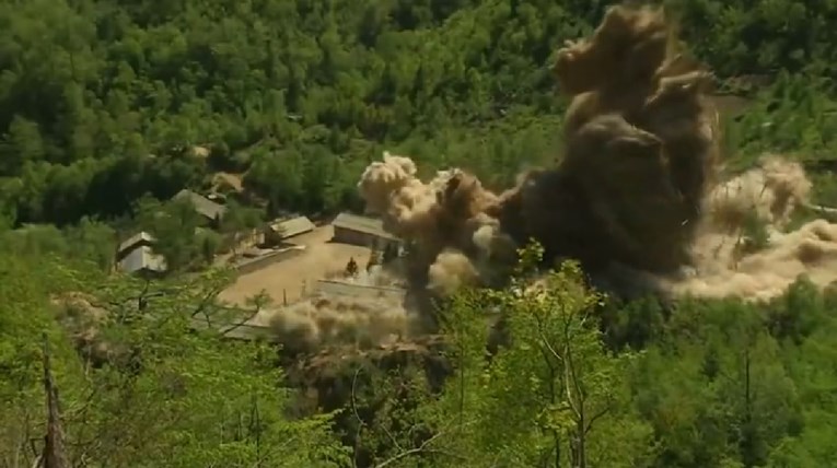 VIDEO Objavljena snimka uništenja nuklearnog postrojenja Sjeverne Koreje