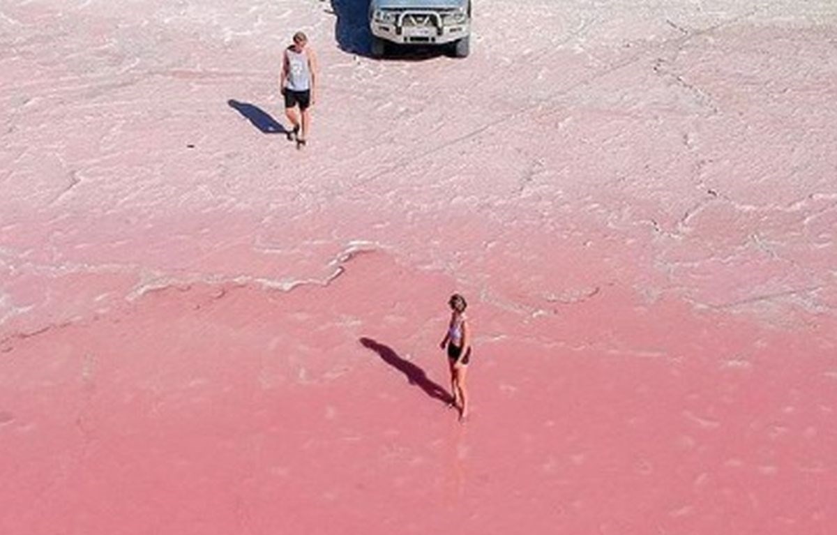 Jezero u Australiji ljeti postane ružičasto. Fotke su čista magija