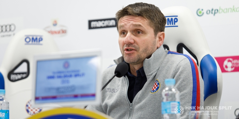 VIDEO Hajdukov trener otkrio kakve igrače želi: "Ne znam imamo li novca za to"