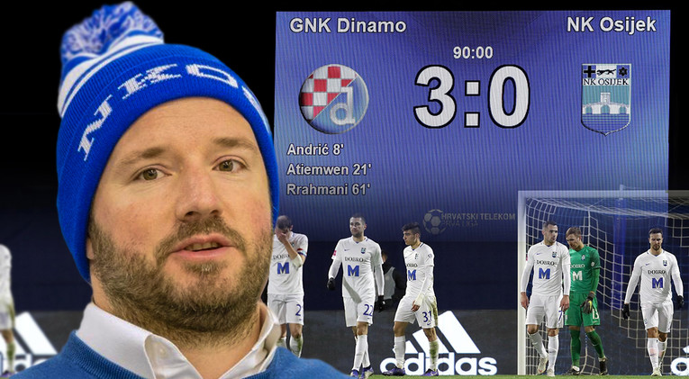 Predsjednik Osijeka pukao nakon Dinama: "Dosta je bilo"