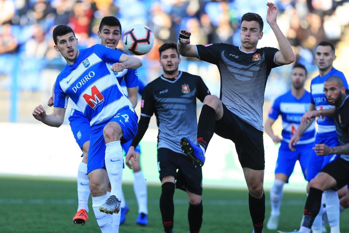 OSIJEK - GORICA 2:2 Spektakularni golovi i remi u borbi za Europu
