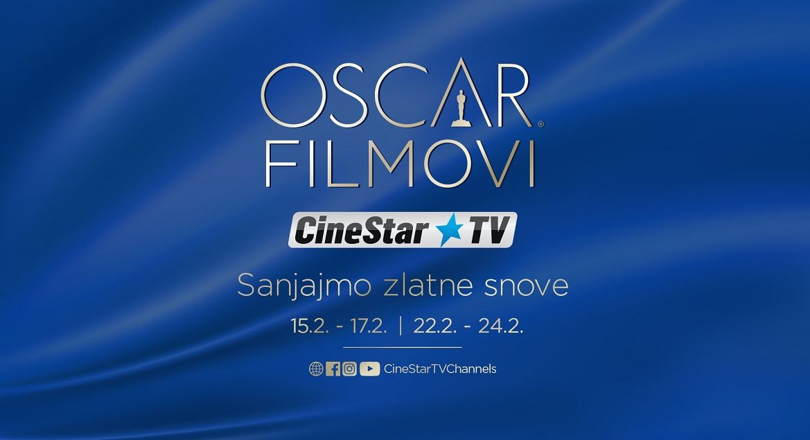 Nominirani i nagrađeni Oscar® filmovi dva vikenda zaredom na CineStar TV-u