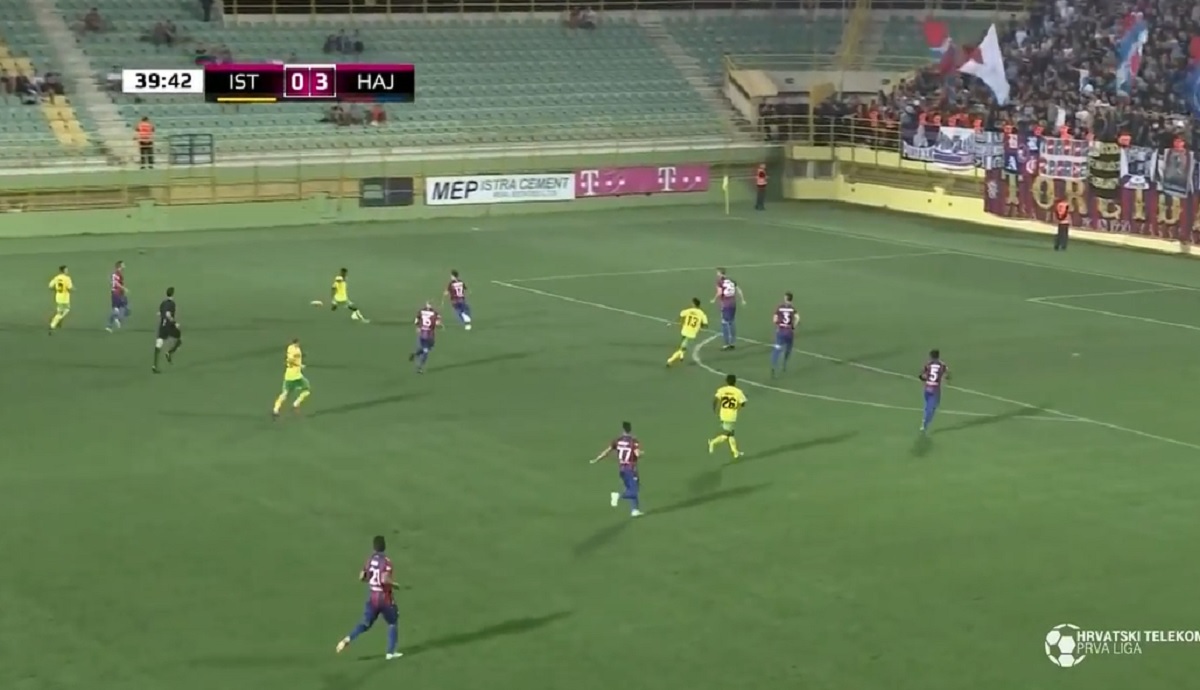 Najljepši gol HNL-a: Pogledajte što je Hajduku napravio Istrin Panamac