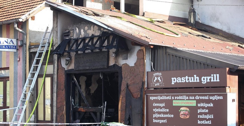 Izgorjela pečenjara u zagrebačkoj Kustošiji, jedna osoba ozlijeđena