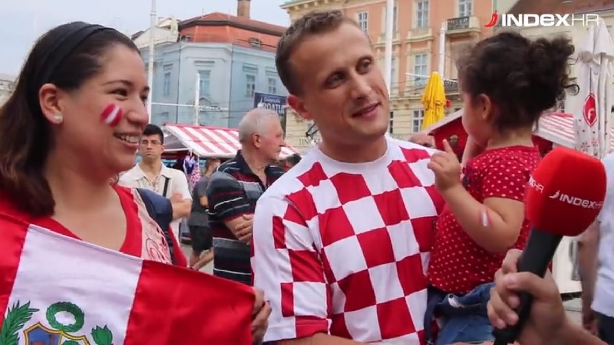 Navijačka priča koja nas je osvojila: Peruanka i Hrvat s kćerkicom navijaju za Vatrene