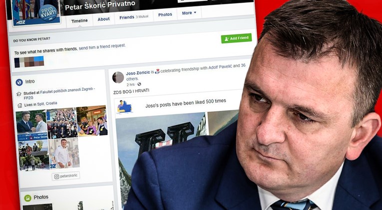 HDZ-ovac kojeg je Gotovina proglasio budaletinom ima ustaške slike na svom Fejsu
