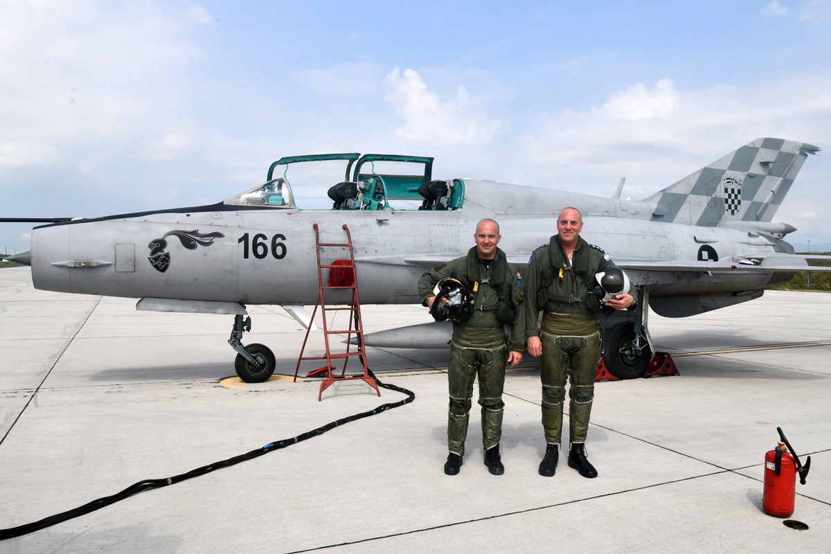 FOTO Pogledajte kako je izgledao zajednički let hrvatskog i izraelskog pilota