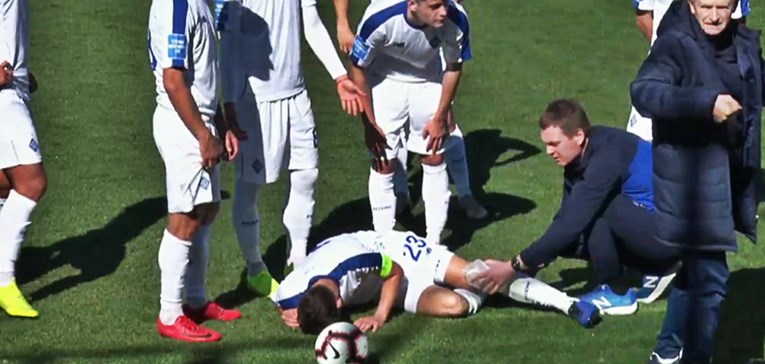 Pivarić se ozlijedio u generalci 20 minuta nakon što je ušao u igru