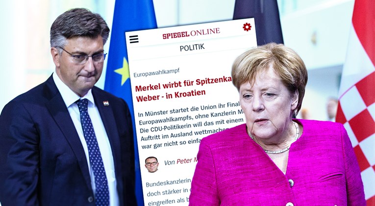 Njemački list: Merkel dolazi u Zagreb, ali ne zbog Plenkovića koji se time hvali