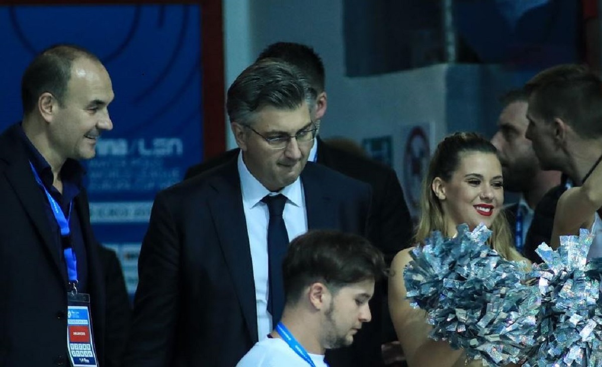 Plenković na vaterpolo doveo sina, Jakov došao bez Kolinde